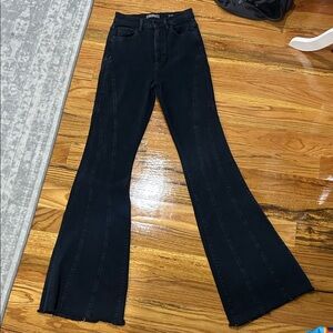 DL1961 Rachel Women's Dark Flare Jeans